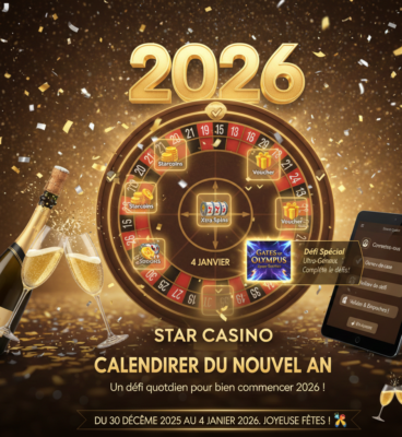 Star Casino Calendrier Nouvel An : Défis quotidiens 2026 - logo